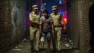 सीतापुर में 25 हजारी लुटेरा मुठभेड़ के बाद गिरफ्तार, पुलिस की गोली से घायल