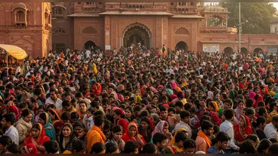 वृंदावन: बांकेबिहारी मंदिर में नई व्यवस्था लागू न होने से बेकाबू हो रही भीड़, भक्तों की बढ़ी परेशानी