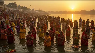 छठ पूजा 2025: बरेली मंडल में उगते सूर्य को अर्घ्य के साथ महापर्व का समापन, आस्था का अद्भुत नज़ारा