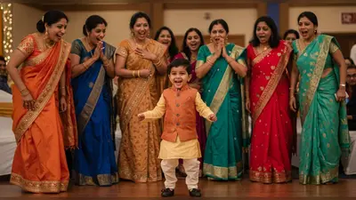 नन्हे उस्ताद का धमाका: 4 साल के बच्चे ने अपने डांस से बड़ी-बड़ी आंटियों को किया हैरान, लोग बोले ‘वाह!’
