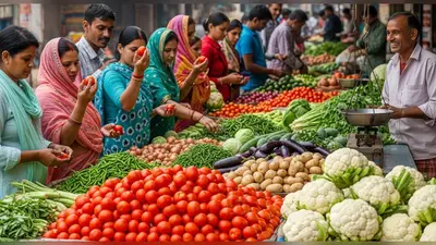बरेली में सब्जियों के दाम धड़ाम: त्योहारों के बाद टमाटर ₹20, फूलगोभी ₹30 किलो, आम आदमी को मिली बड़ी राहत