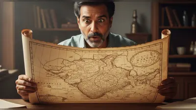 175 साल पुराने नक्शे ने मचाई खलबली: मिलीं दो अनजान जगहें, नाम देखकर सब हैरान!