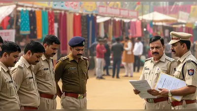 अमरोहा के तिगरी मेले से 12 पुलिसकर्मी निलंबित, 27 अफसरों को नोटिस: ड्यूटी में लापरवाही पर कड़ी कार्रवाई
