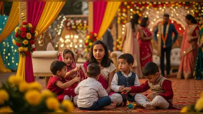 शादी में बच्चों की दाई बनी बच्ची, एक दिन में की अच्छी कमाई; वीडियो वायरल, लोग हुए हैरान!