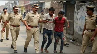 यूपी में मासूम से दुष्कर्म-हत्या के आरोपी मुठभेड़ के दौरान दरोगा की रिवाल्वर छीनकर भागे, फिर गिरफ्तार