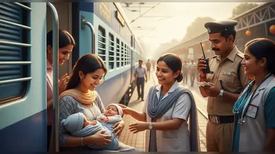 अवध-आसाम एक्सप्रेस में माँ ने दिया जुड़वा बच्चों को जन्म, चारबाग स्टेशन पर गूँजी किलकारियाँ!