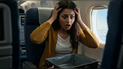 उड़ते प्लेन में हुआ ‘जादू’! महिला यात्री का लैपटॉप गायब, बेंगलुरु से आगरा उड़ान में छूटे पसीने