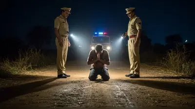 यूपी: पुलिस मुठभेड़ में दबोचा गया पशु तस्कर, हाथ जोड़कर मांगी माफी – ‘अब नहीं करूंगा ऐसा काम’