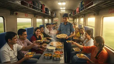 वायरल हुई खबर: इस अनोखी ट्रेन में AC-स्लीपर हर यात्री को मिल रहा मुफ्त खाना!