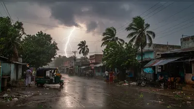 उत्तर प्रदेश में 31 अक्टूबर को ‘मोंथा’ चक्रवात का असर: भारी बारिश, आंधी और बिजली गिरने का अलर्ट!