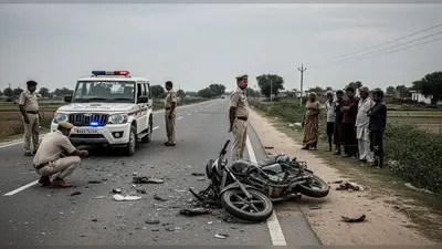 हरदोई में भीषण सड़क हादसा: भाजपा नेता के बेटे समेत दो की मौत, अज्ञात वाहन की तलाश में पुलिस