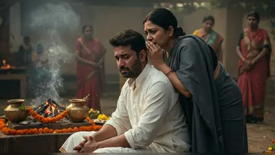 पिता के अंतिम संस्कार में अनजान महिला ने कान में फुसफुसाई ऐसी बात, जिससे पूरे परिवार की दुनिया बदल गई!
