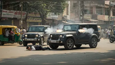 अलीगढ़: खेरेश्वर चौराहे पर थार सवारों की ताबड़तोड़ फायरिंग, प्रॉपर्टी डीलर राहुल घायल, जांच में जुटीं तीन टीमें