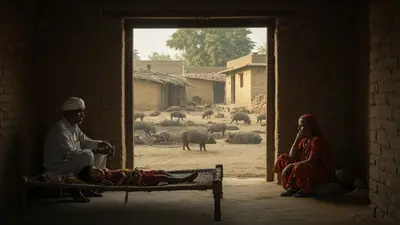 बरेली में जेई वायरस का बड़ा खतरा: बच्चा लकवाग्रस्त, दो गांवों के 90% सूअर संक्रमित, हाई अलर्ट जारी