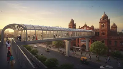 लखनऊ में यात्रियों को बड़ी सौगात: बादशाहनगर मेट्रो से रेलवे स्टेशन तक अब सीधा स्काईवॉक!