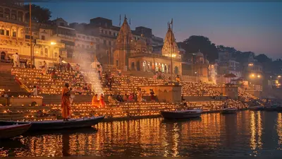 काशी की देव दीपावली: 10 लाख दीपों से जगमगाएंगे घाट, शंखनाद और डमरू की गूंज से होगा भव्य शुभारंभ