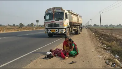 कानपुर में दिल दहला देने वाला हादसा: हाईवे किनारे खड़ीं चचेरी बहनों को टैंकर ने कुचला, एक की मौत