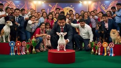 बरेली डॉग शो में अनोखा नजारा: सबसे छोटे डॉगी को देख हर कोई हैरान, चैंपियनशिप इन कुत्तों के नाम; देखिए तस्वीरें