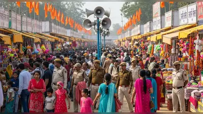 मेरठ: हस्तिनापुर के मखदुमपुर मेले में सुरक्षा का कड़ा पहरा, PA सिस्टम से पल-पल की निगरानी
