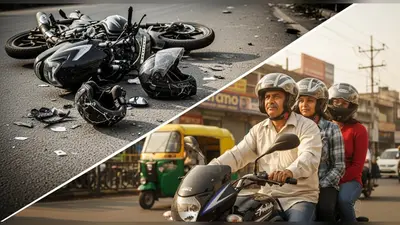 बरेली में डरा रहे सड़क हादसे: बाइक टक्कर से 70% मौतें, हेलमेट बचा सकता है जान!