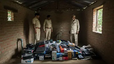 हाथरस सनसनी: नलकूप कोठरी में छिपा था 2.5 करोड़ का सामान, चौकीदार पकड़ा गया, सरगना फरार