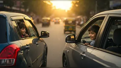 पहली नजर का प्यार! अलग-अलग कार में बैठे बच्चों ने एक-दूसरे को देख कर दी ऐसी हरकत, वीडियो हुआ वायरल