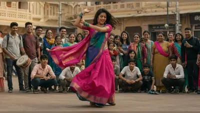 नीति मोहन के ‘नैनोवाले ने’ गाने पर लड़की ने साड़ी में किया जोरदार डांस, पब्लिक देखती रह गई, वीडियो हुआ वायरल!