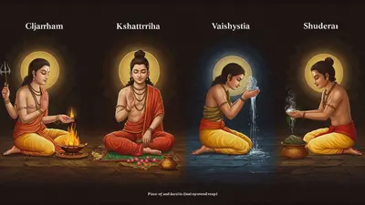 ब्राह्मण, क्षत्रिय, वैश्य और शूद्र के लिए शुद्धि के नियम