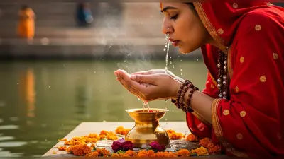 आचमन विधि और इसके लाभ दैनिक जीवन में