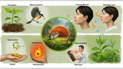 सजीवों के 7 मुख्य लक्षण जो उन्हें विशेष बनाते हैं