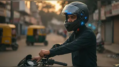 उत्तर प्रदेश में कमाल का हेलमेट: शराब पी तो बाइक नहीं होगी स्टार्ट, हादसे से भी बचाएगा!
