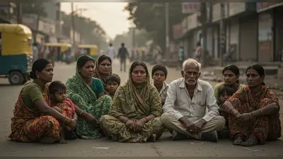 आगरा कार हादसा: पांच जिंदगियां खत्म, मुआवजे की बाट जोहते परिवार अब सड़क पर उतरने को मजबूर