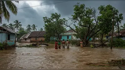भीषण चक्रवात ‘मोंथा’ ने आंध्र तट पर दी दस्तक, ओडिशा में 15 जिलों में भारी तबाही और जनजीवन अस्त-व्यस्त