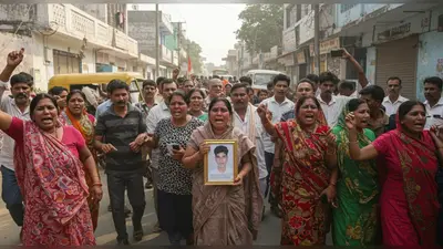 हमीरपुर: प्रेम प्रसंग में युवक की हत्या, पोस्टमार्टम में देरी से भड़के परिजनों ने किया जेल रोड जाम