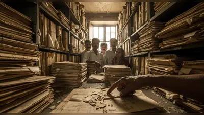 अलीगढ़ कलेक्ट्रेट का जर्जर रिकॉर्ड रूम: जब छूते ही बिखर जाते हैं जनता के जरूरी दस्तावेज, लोग परेशान