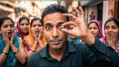 वायरल वीडियो: जादूगर ने आँख से एक-एक करके निकाली गोलियां, पास खड़ी महिलाएं रह गईं दंग!