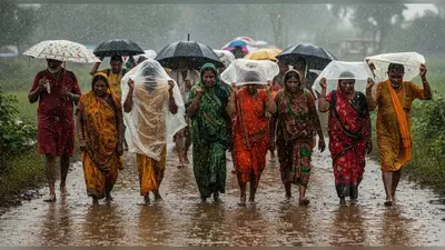 अयोध्या में बारिश और कीचड़ के बीच 42 किमी की पैदल यात्रा: श्रद्धालुओं का अटूट संकल्प