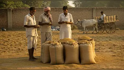 धान की औने-पौने बिक्री: 2369 रुपये के बजाय 1600-1800 में बेचने को मजबूर किसान, बिचौलियों की चांदी
